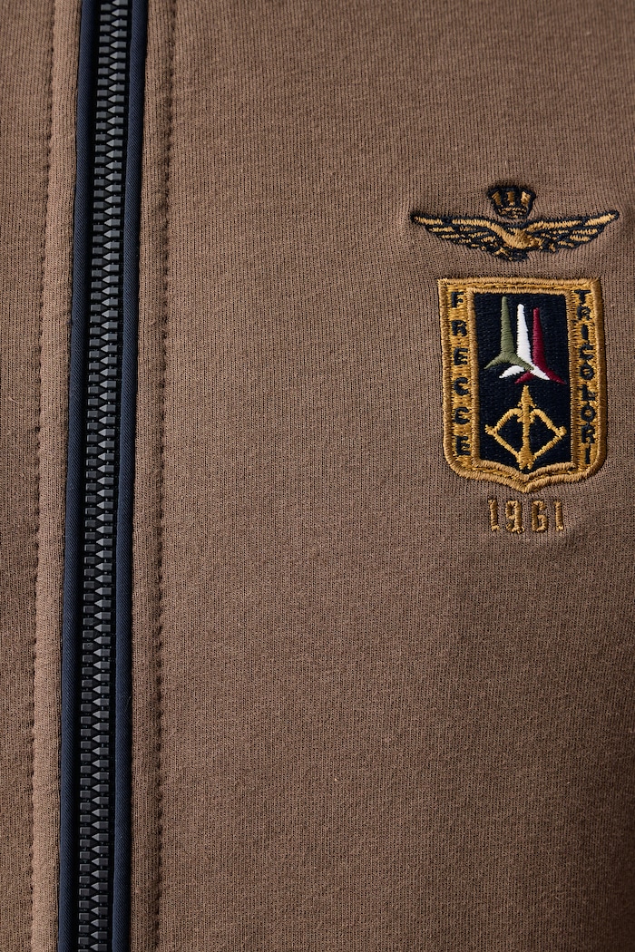 Aeronautica Militare Komplet dresowy męski bawełniany z elastanem TF0126UF00662