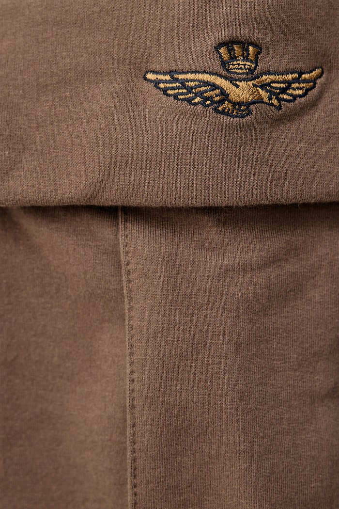 Aeronautica Militare Komplet dresowy męski bawełniany z elastanem TF0126UF00662