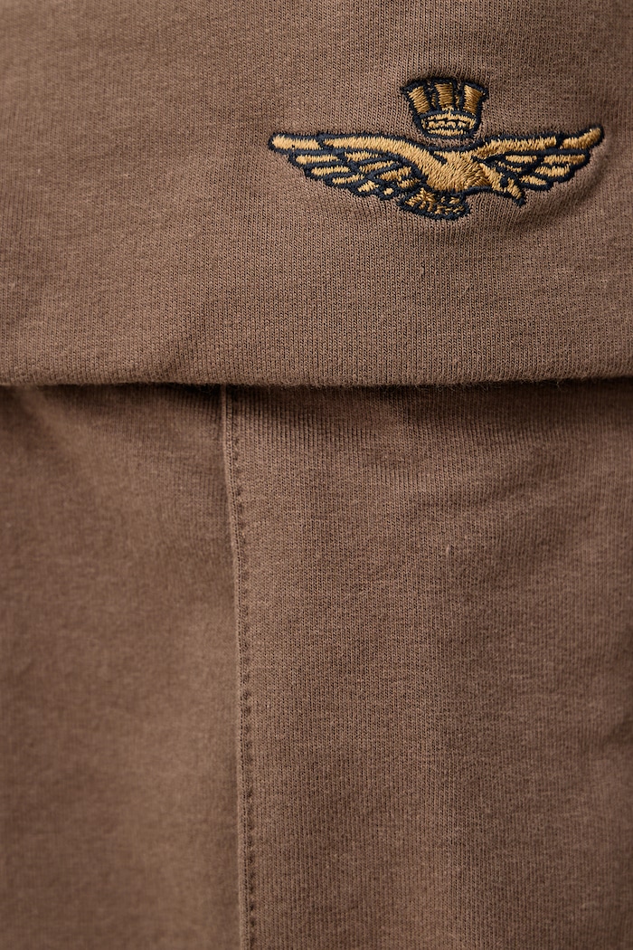 Aeronautica Militare Komplet dresowy męski bawełniany z elastanem TF0126UF00662