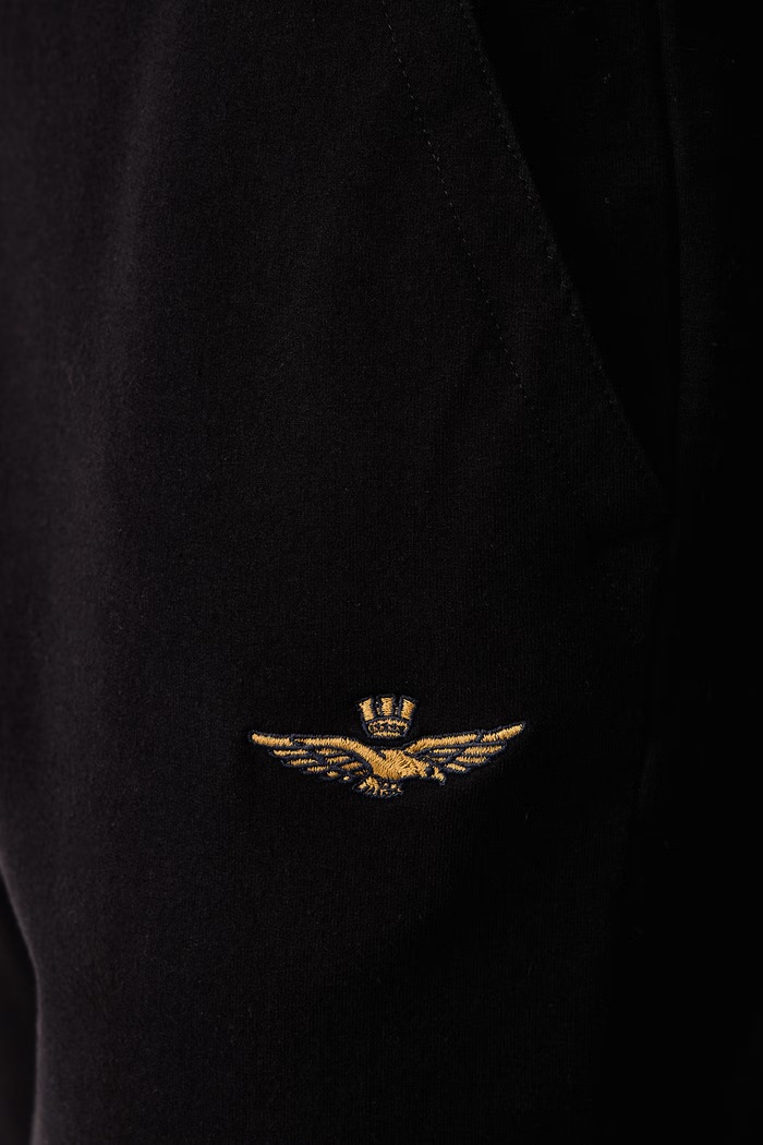 Aeronautica Militare Komplet dresowy męski bawełniany z elastanem TF0108UF00662