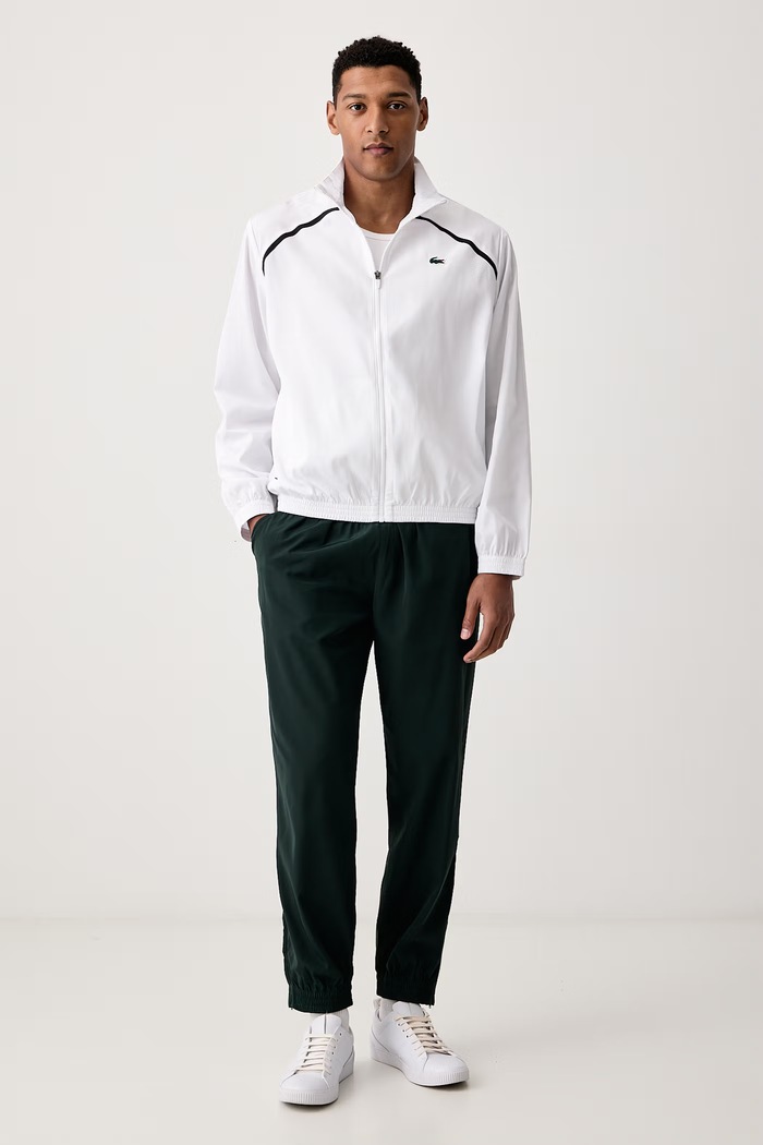Lacoste Komplet dresowy męski x Daniil Medvedev biały WH6927