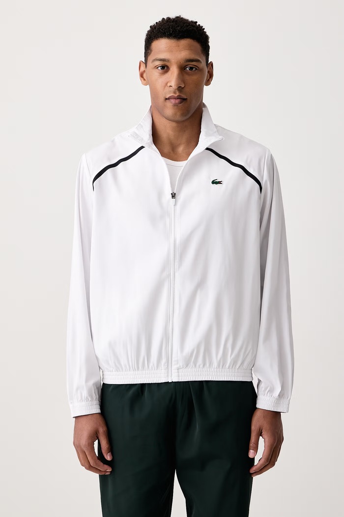 Lacoste Komplet dresowy męski x Daniil Medvedev WH6927 biały AW26