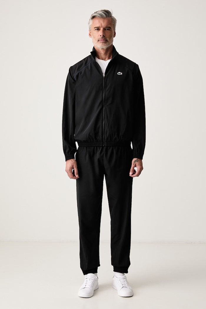Lacoste Komplet dresowy męski x Daniil Medvedev czarny WH6927