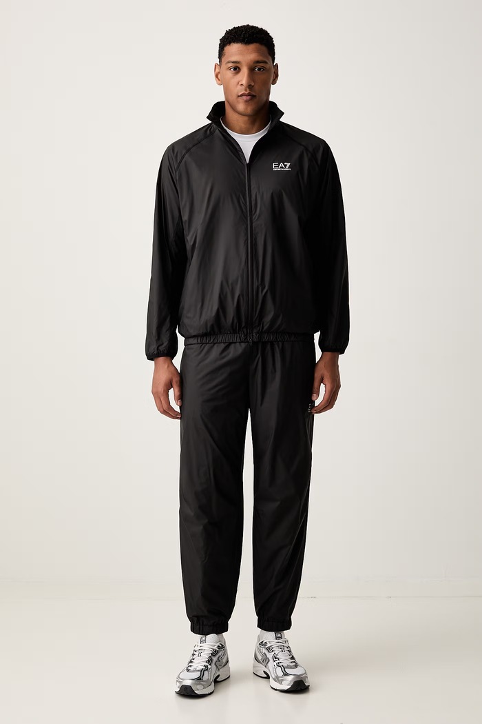 EA7 Emporio Armani komplet treningowy męski czarny AF26223.7M002160