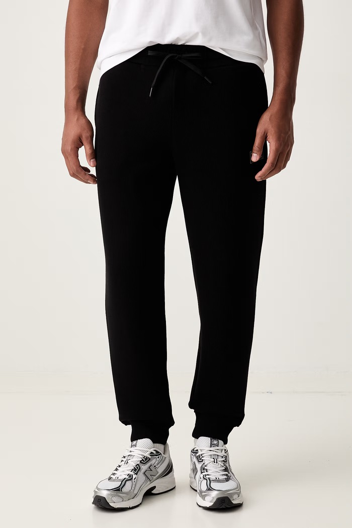 Odzież EA7 Emporio Armani komplet dresowy męski bawełniany AF21822.7M002236 czarny
