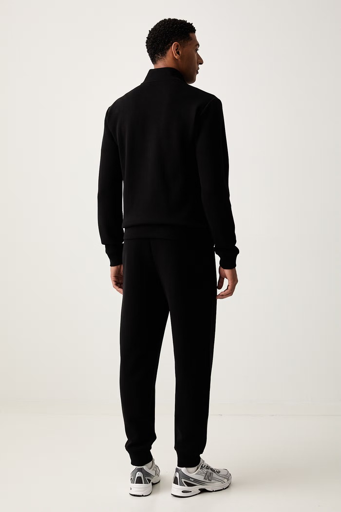 EA7 Emporio Armani komplet dresowy męski bawełniany czarny AF21822.7M002236