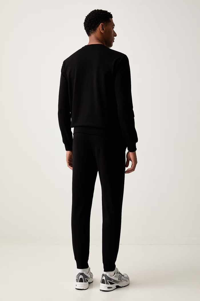 EA7 Emporio Armani dres męski bawełniany czarny AF13512.7M002423