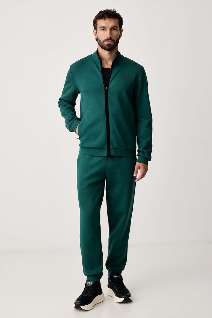 EA7 Emporio Armani Dres męski z bawełną zielony AF20845.7M002519