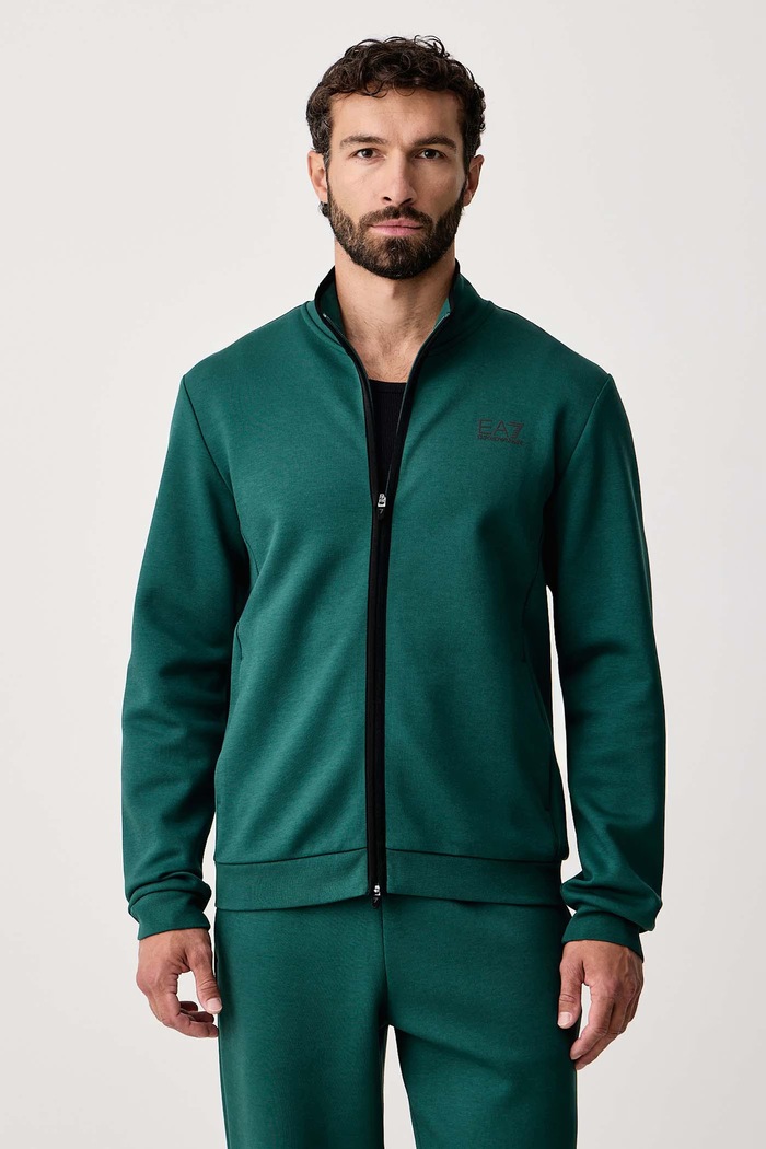 Odzież EA7 Emporio Armani Dres męski z bawełną AF20845.7M002519 zielony
