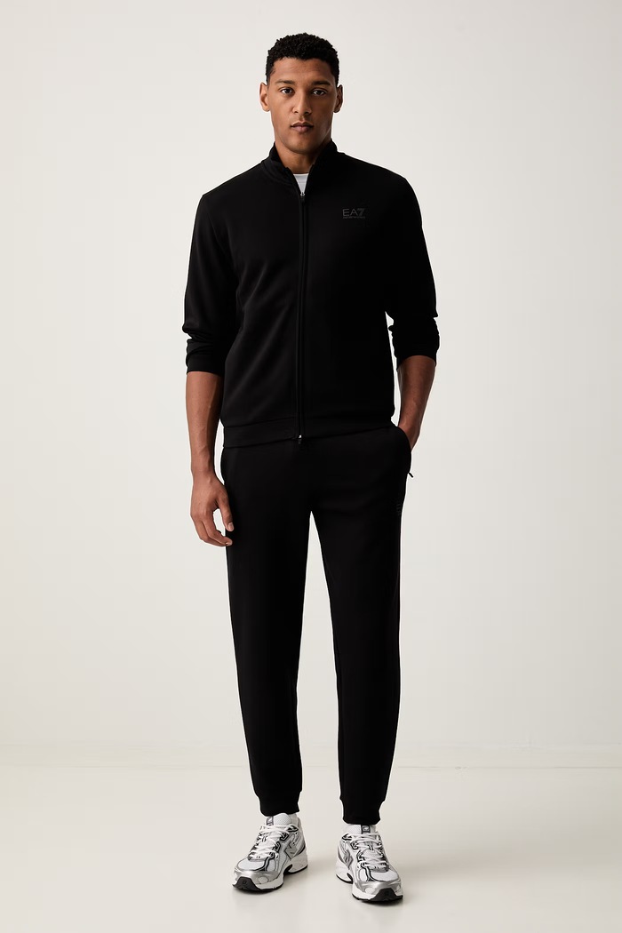 EA7 Emporio Armani dres męski z bawełną czarny AF20845.7M002519