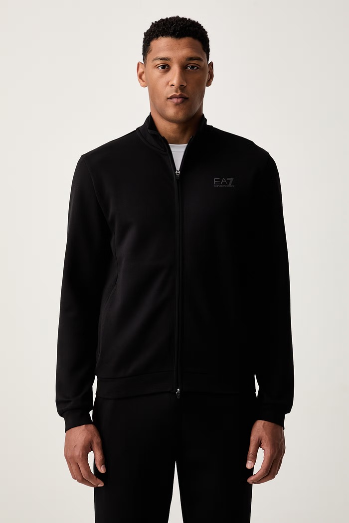 EA7 Emporio Armani dres męski z bawełną AF20845.7M002519 czarny AW26