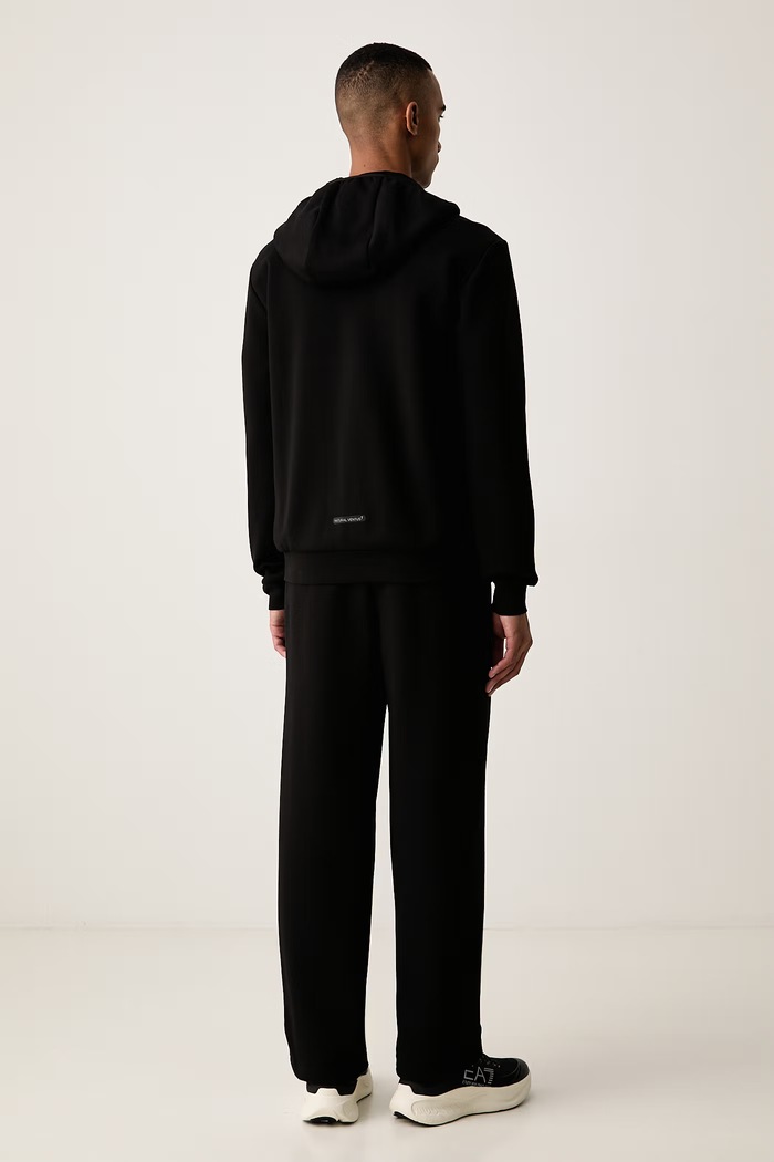 Odzież EA7 Emporio Armani Komplet dresowy męski z bawełną AF20845.7M002520 czarny