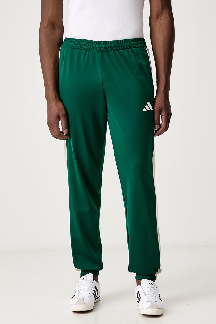Komplet dresowy męski Colorblock adidas KF4159 zielony