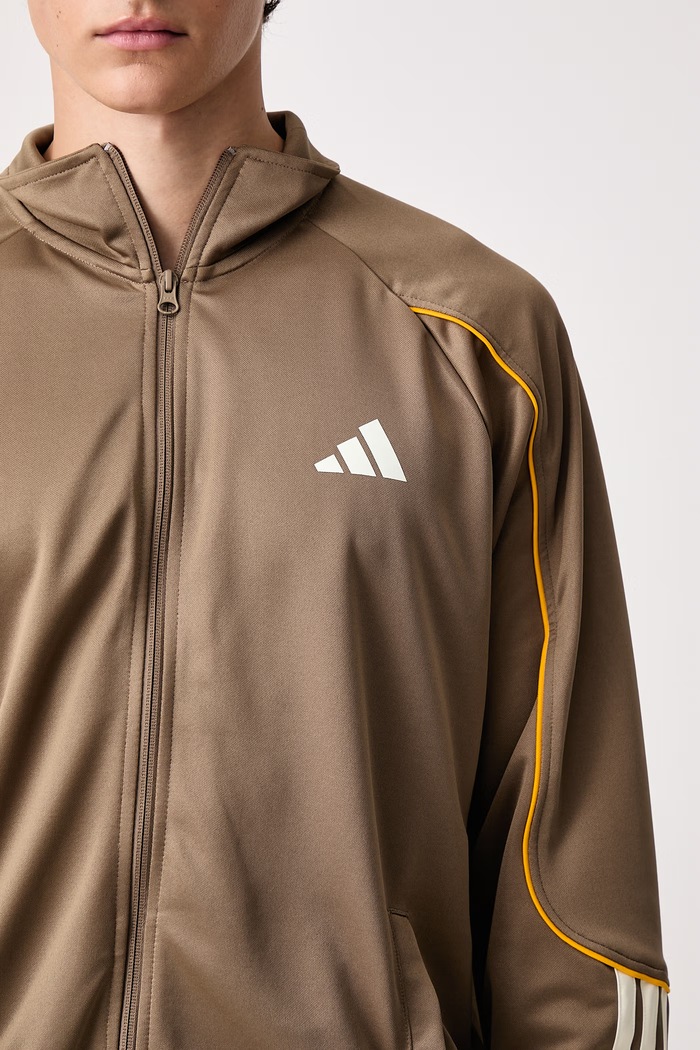 Σετ φόρμας ανδρικό Stadium adidas καφέ KS5356