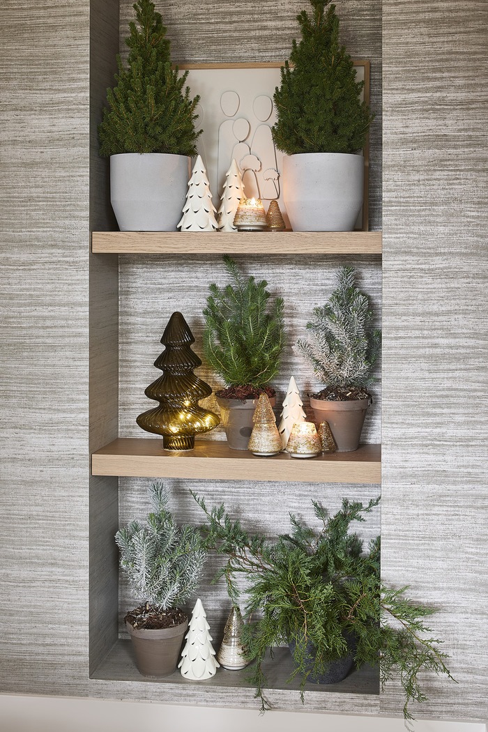 Riviera Maison Dekoracja LED świąteczna z ceramiki 20 cm 582730