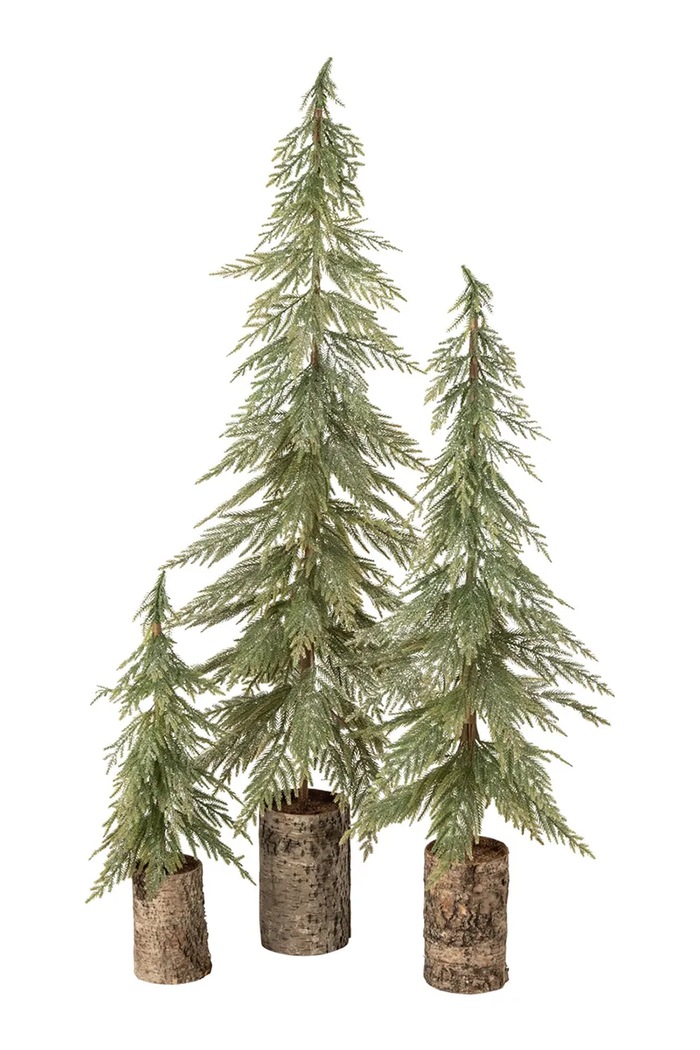 J-Line Choinka dekoracyjna z tworzywa sztucznego 30 x 120 cm 268819 zielony AW26