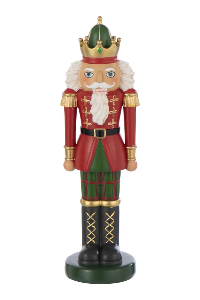 J-Line Figurka świąteczna z tworzywa sztucznego 9 x 29 cm multicolor 55634