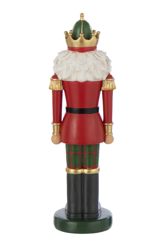 J-Line Figurka świąteczna z tworzywa sztucznego 9 x 29 cm 55634 multicolor AW26