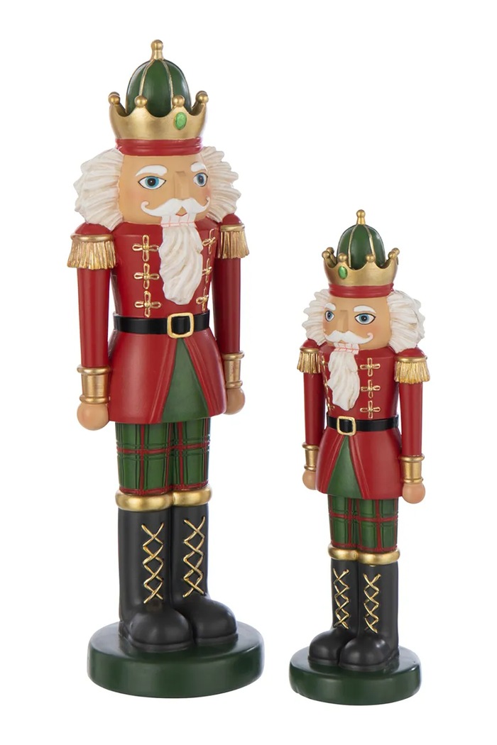 Lifestyle J-Line Figurka świąteczna z tworzywa sztucznego 12 x 38 cm 55635 multicolor