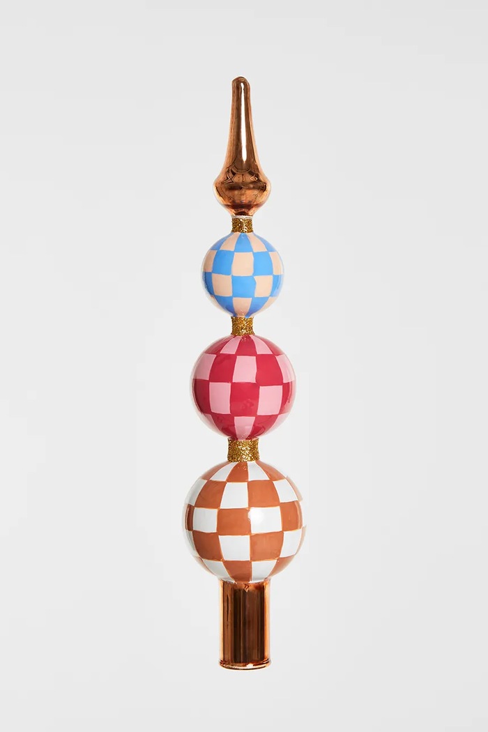 YUP in de BOOM Dekoracja choinkowa ze szkła multicolor YUPRUITJES