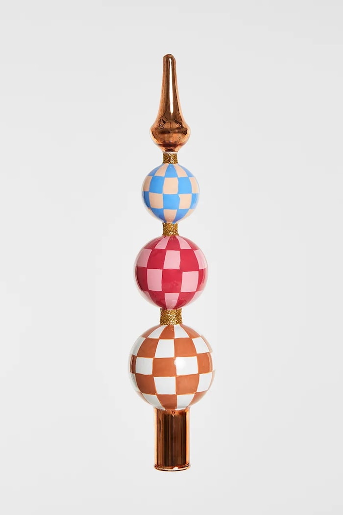 YUP in de BOOM Dekoracja choinkowa ze szkła multicolor YUPRUITJES