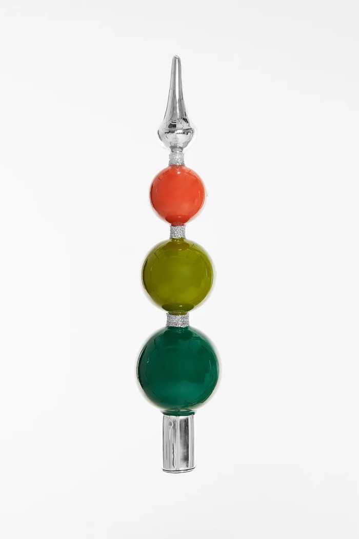 YUP in de BOOM Dekoracja choinkowa ze szkła YUPSMILEYZ multicolor AW26