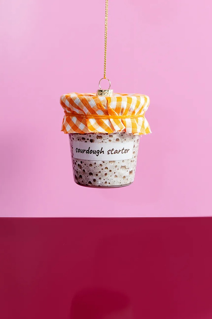 YUP in de BOOM Zawieszka choinkowa ze szkła YUPSOURSTART multicolor AW26