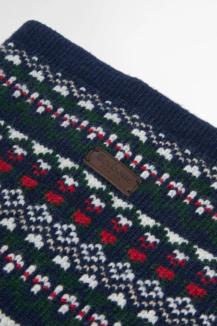 Barbour Dekoracja świąteczna UAC0316 granatowy AW26