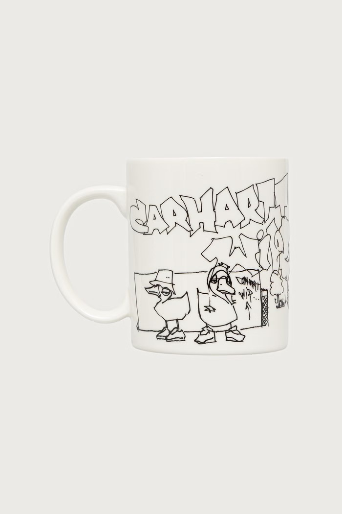Carhartt WIP Blinkerfluid Mug kubek z porcelany I037552.00AXX biały AW26