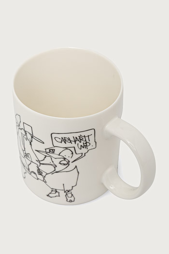 Akcesoria Carhartt WIP Blinkerfluid Mug kubek z porcelany I037552.00AXX biały