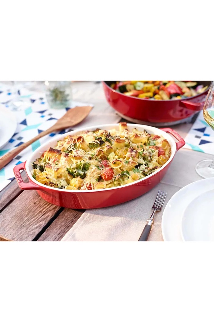 Kuchnia i bar Staub Naczynie żaroodporne z ceramiki Cooking 2,3 l 40510.806.0 czerwony