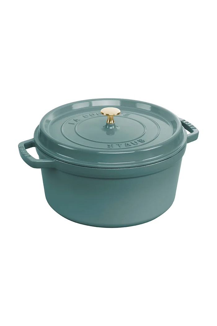 Staub Garnek żeliwny La Cocotte 2,2 l turkusowy 1025319