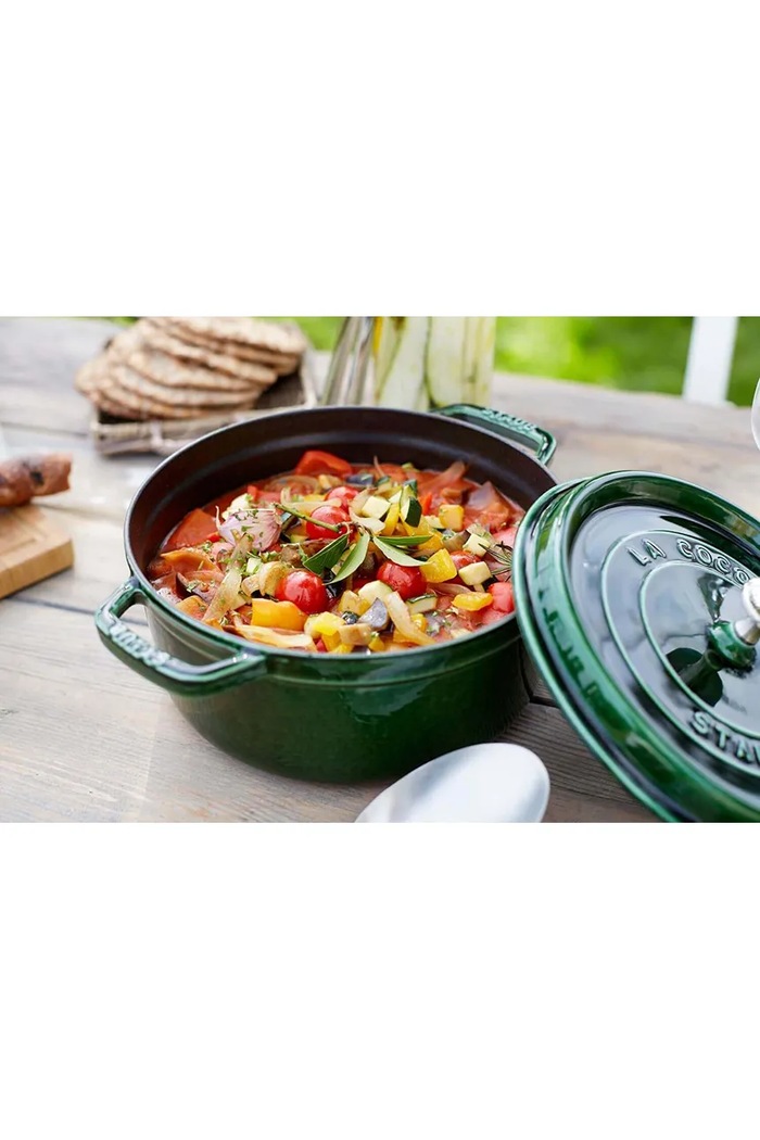 Staub Garnek żeliwny La Cocotte 2,2 l 40509.644.0 zielony AW26