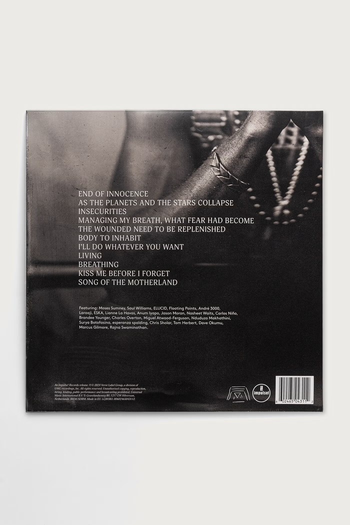 Black Moon PERCEIVE ITS BEAUTY, ACKNOWLEDGE ITS GRACE (LP) SHABAKA чёрный AW26