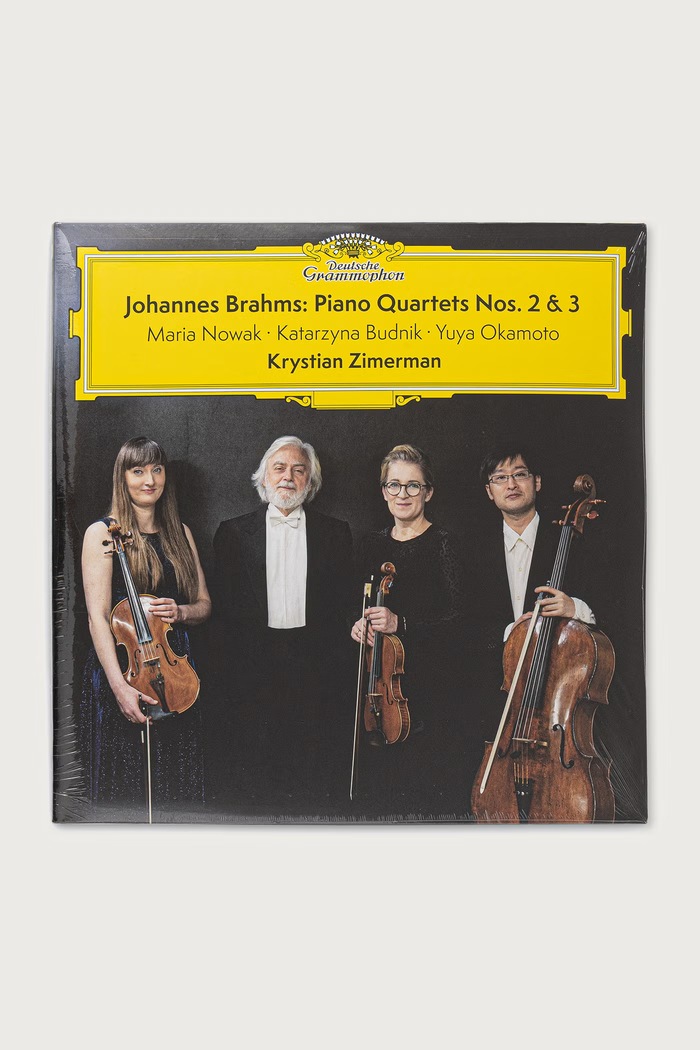 Black Moon JONANNES BRAHMS: PIANO QUARTETS NOS. 2 & 3 (2LP) чорний KRYSTIAN.ZIMERMAN