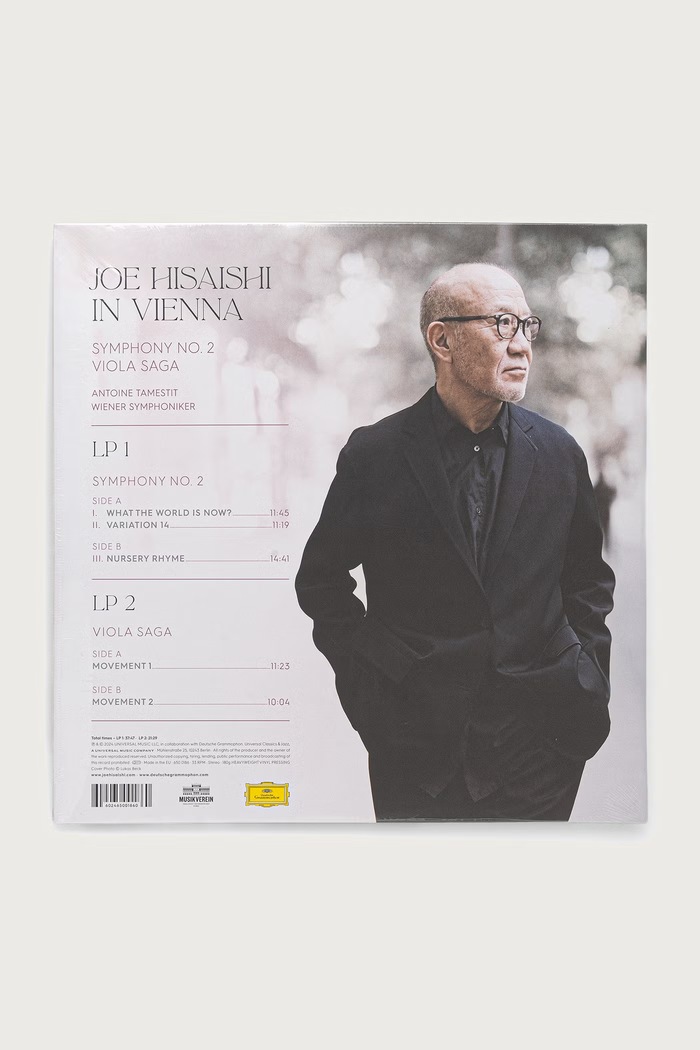 Black Moon JOE HISAISHI IN VIENNA: SYMPHONY NO. 2 - VIOLA SAGA (2LP) JOE.HISAISHI black AW26