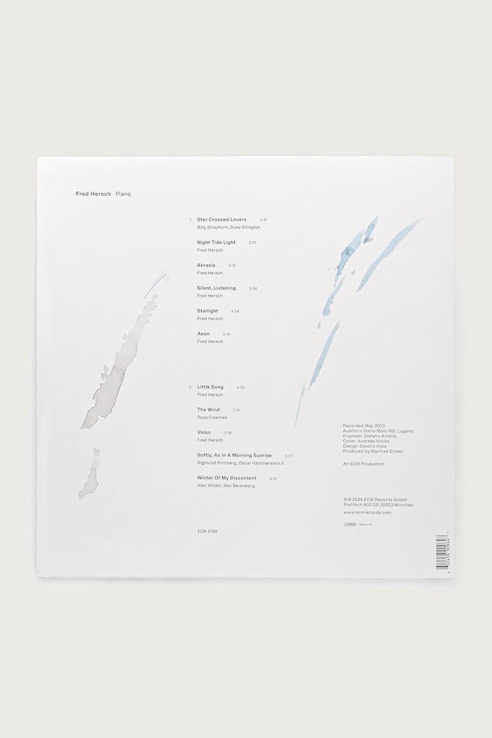 Black Moon SILENT LISTENING (LP) FRED.HERSCH чорний AW26