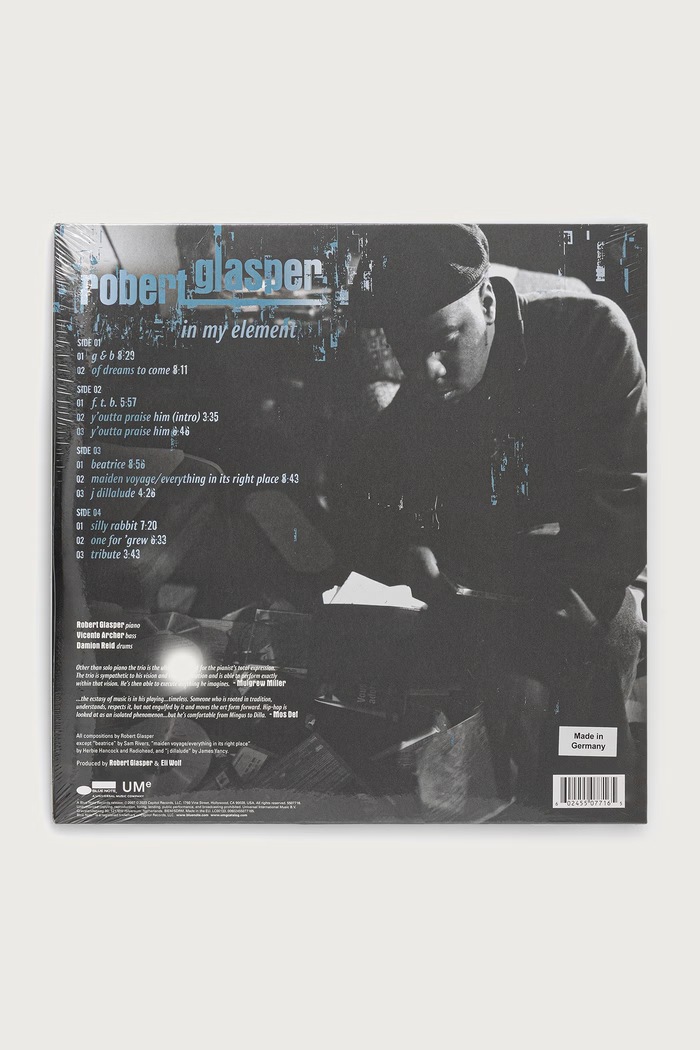 Black Moon IN MY ELEMENT (2LP) ROBERT.GLASPER чёрный AW26