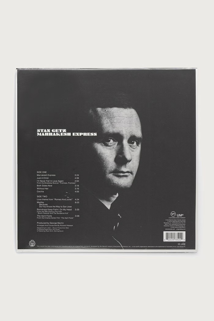 Black Moon MARRAKESH EXPRESS (LP) (VERVE BY REQUEST) STAN.GETZ чорний AW26