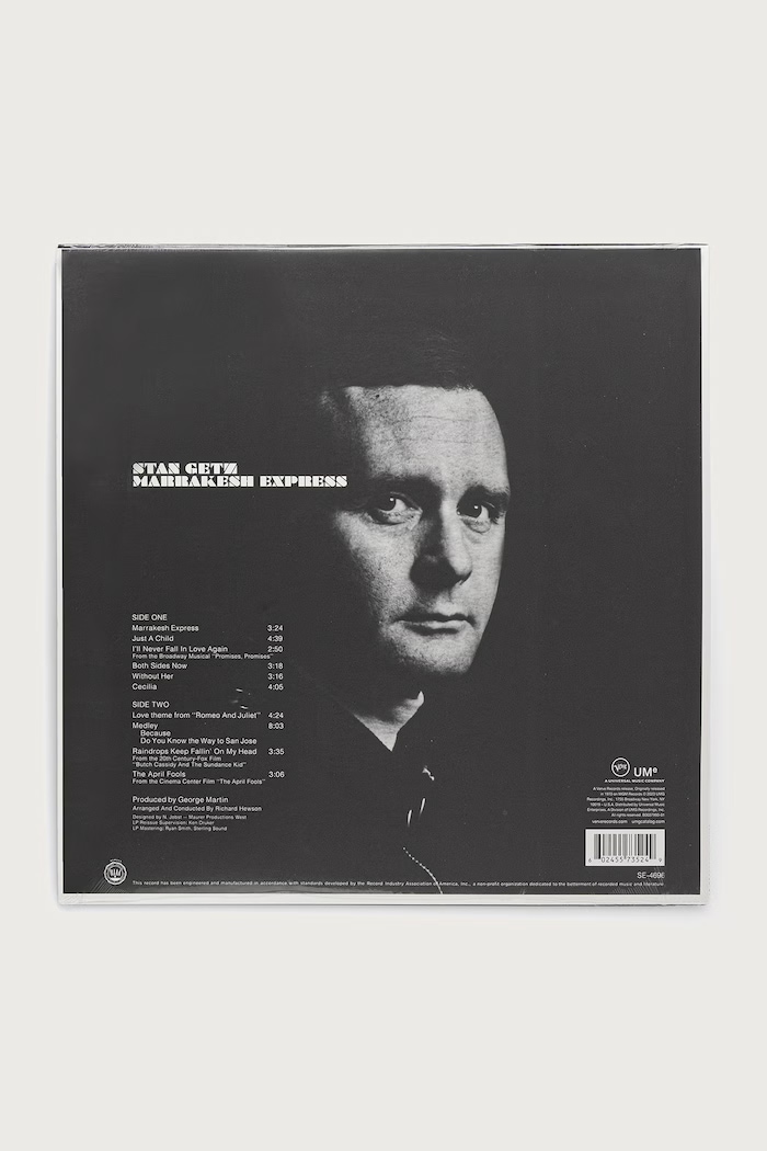 Black Moon MARRAKESH EXPRESS (LP) (VERVE BY REQUEST) STAN.GETZ чорний AW26