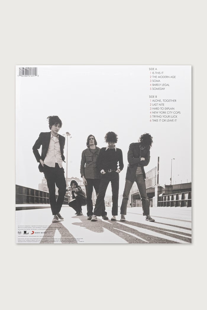Sony Music The Strokes Is This It 19658801691 чорний AW26