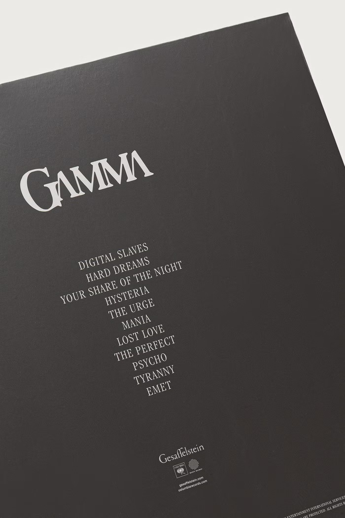 Аксесуари Sony Music Gesaffelstein Gamma 19658868271 чорний