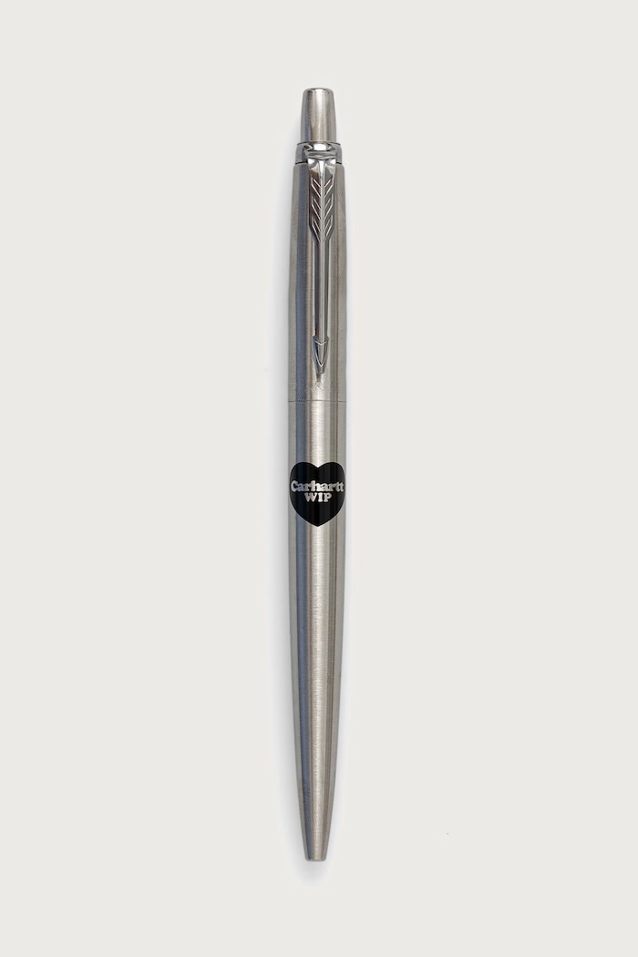Carhartt WIP Parker Jotter Heart Pen πολυχρηστικό στυλό από ανοξείδωτο χάλυβα ασημί I037388.95XX