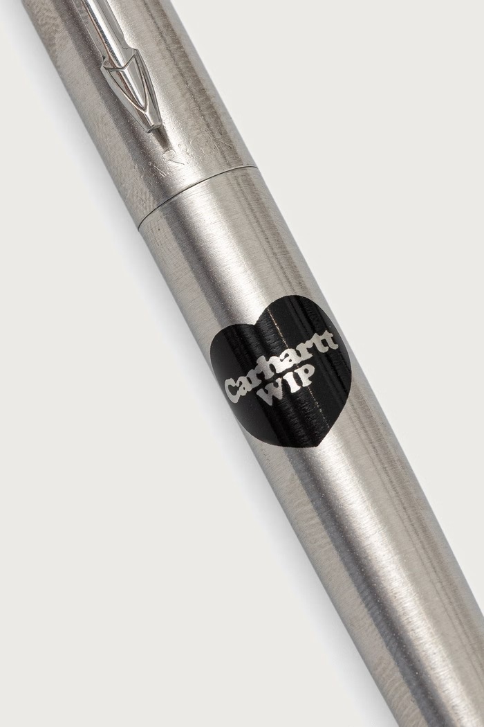 Αξεσουάρ Carhartt WIP Parker Jotter Heart Pen πολυχρηστικό στυλό από ανοξείδωτο χάλυβα I037388.95XX ασημί
