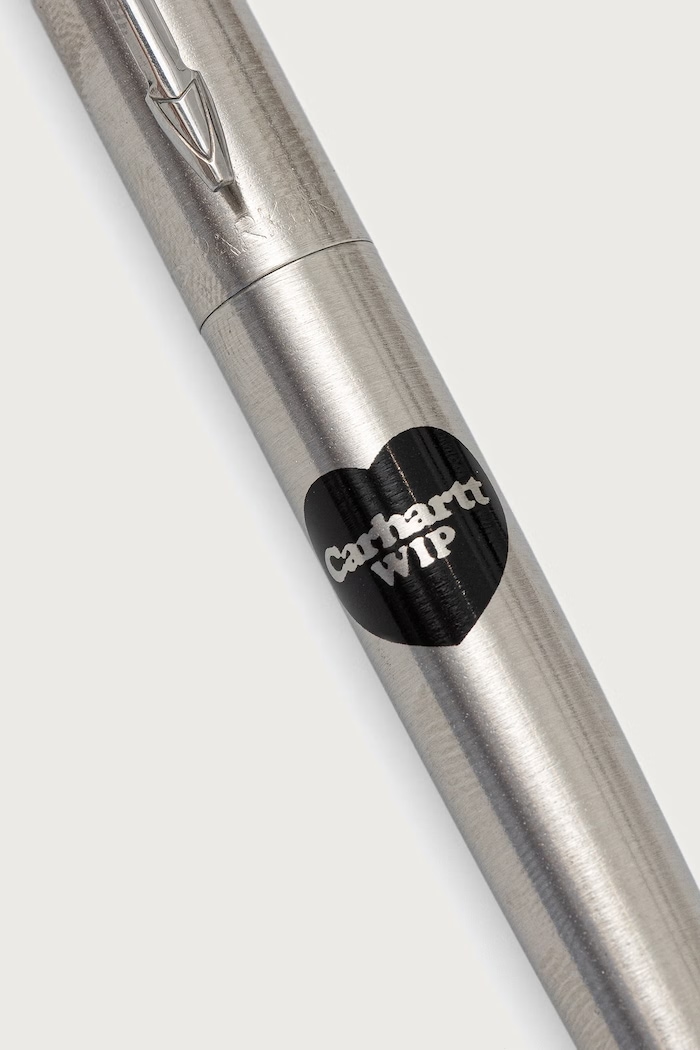 Αξεσουάρ Carhartt WIP Parker Jotter Heart Pen πολυχρηστικό στυλό από ανοξείδωτο χάλυβα I037388.95XX ασημί