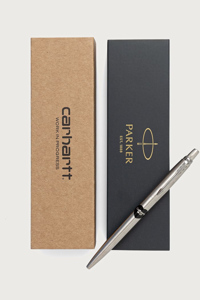 Parker Jotter Heart Pen πολυχρηστικό στυλό από ανοξείδωτο χάλυβα Carhartt WIP I037388.95XX ασημί