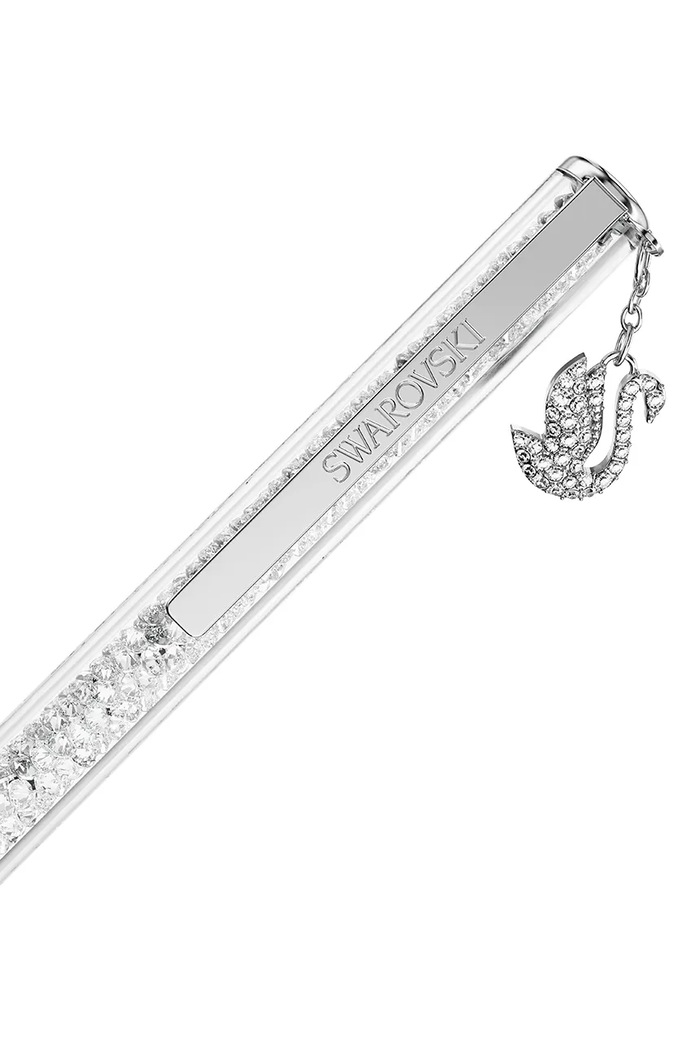 Življenjski slog Swarovski Kemični svinčnik CRYSTALLINE 5728406 srebrna