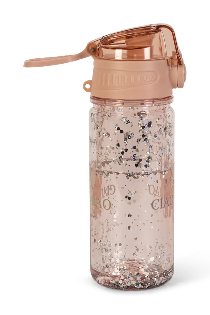 Konges Sløjd Steklenica za vodo otroška GLITTER BOTTLE KS106036.9BY2 roza AW26