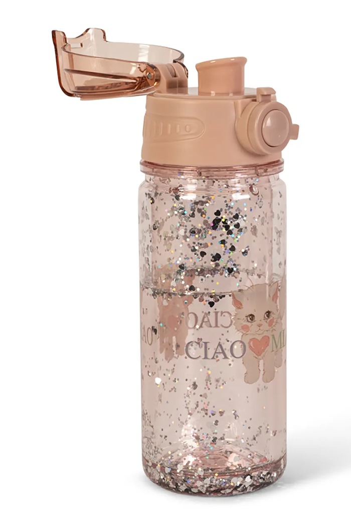 Deklice Konges Sløjd Steklenica za vodo otroška GLITTER BOTTLE KS106036.9BY2 roza