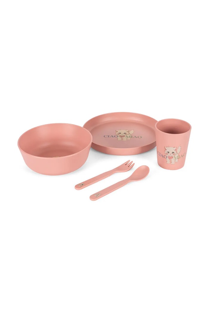 Konges Sløjd Komplet posode otroški DINNER SET KS105961.G.9BY2 roza AW26